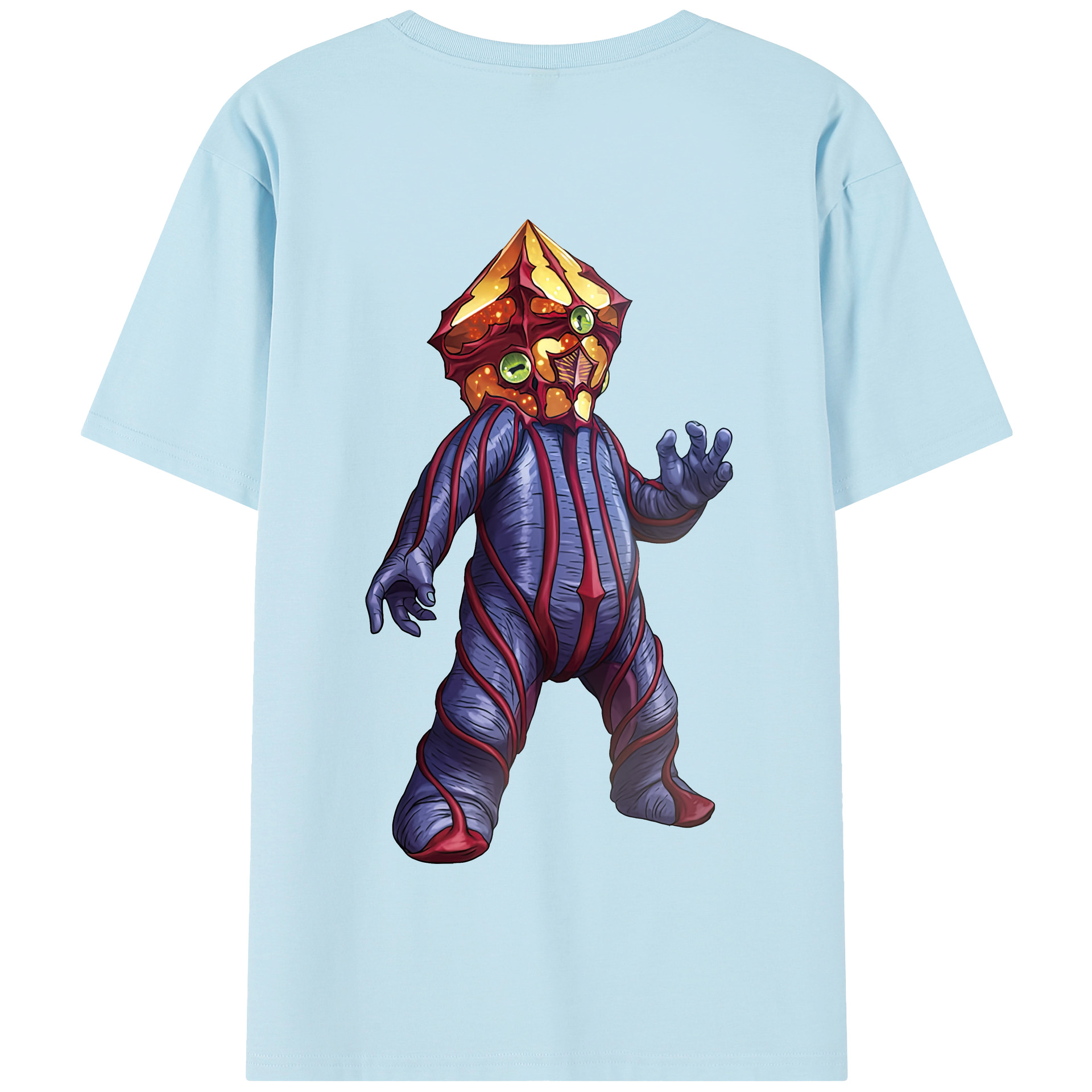 （画像用） ウルトラマン Ultraman 綿100％半袖Tシャツ（背面プリント）